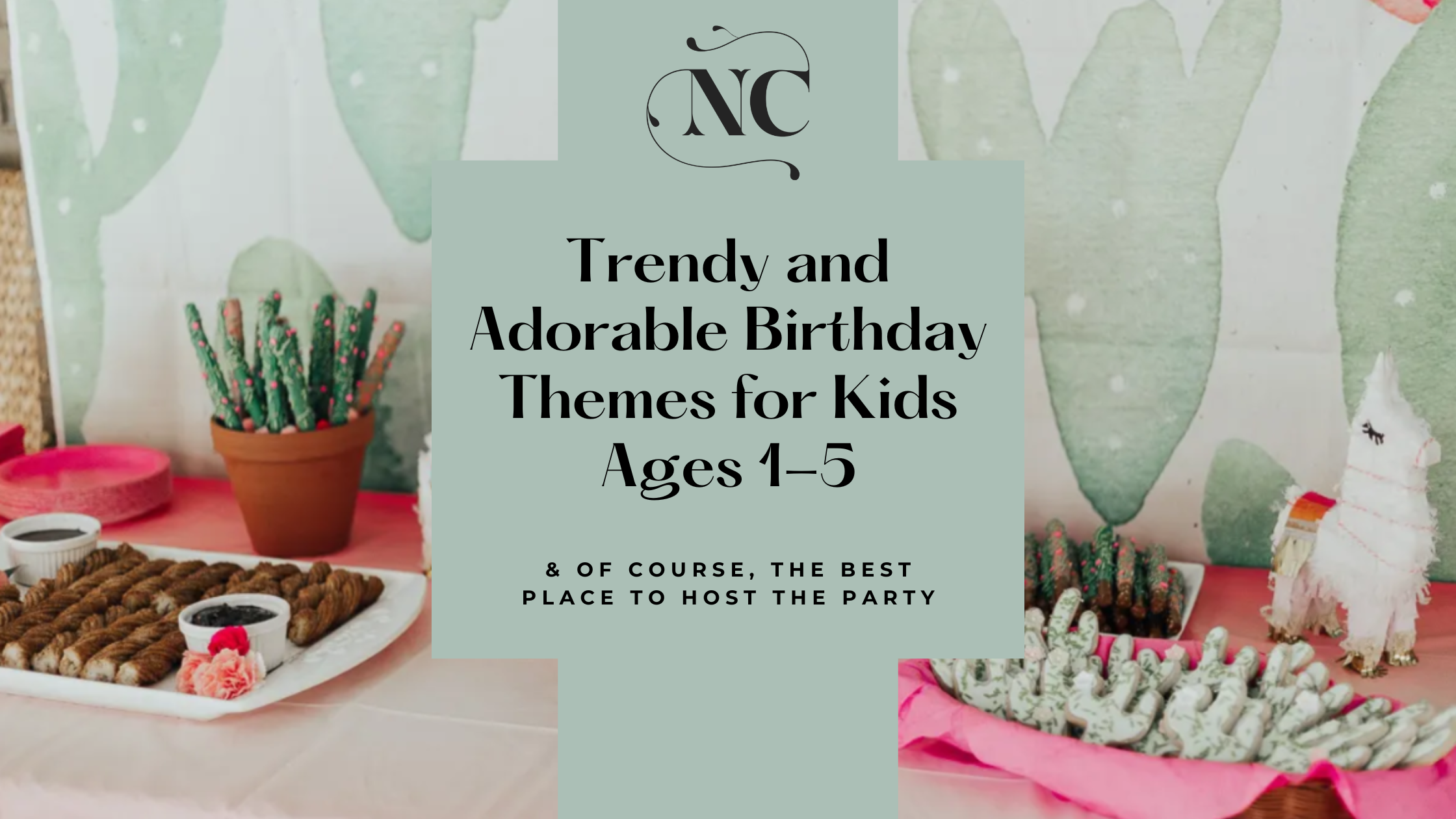 cute kids birthday party themes